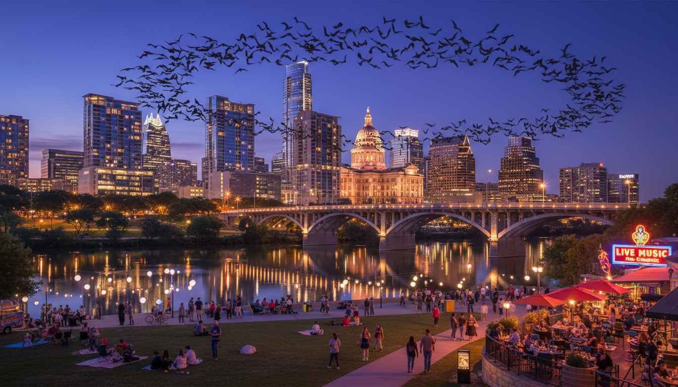 places to visit in austin at night