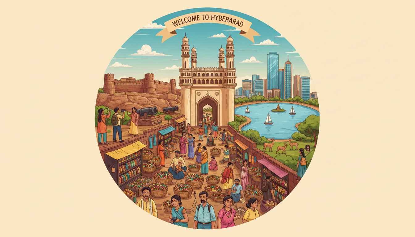 what are the places to visit in hyderabad