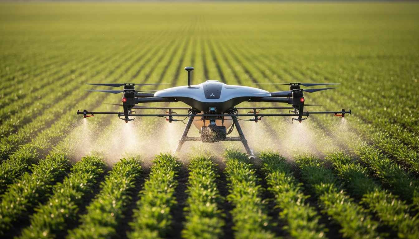 agriculture spraying drone