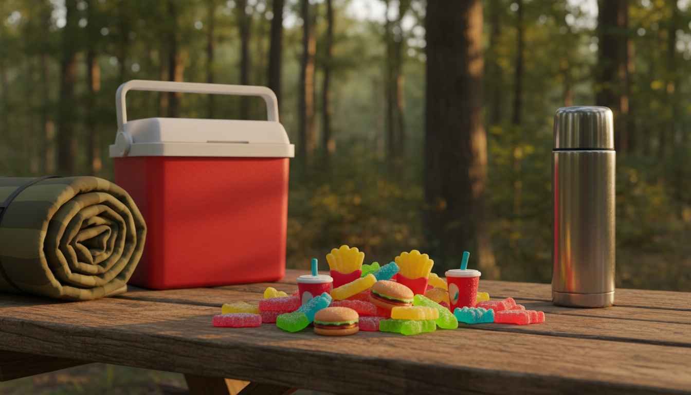 fast food gummy candy